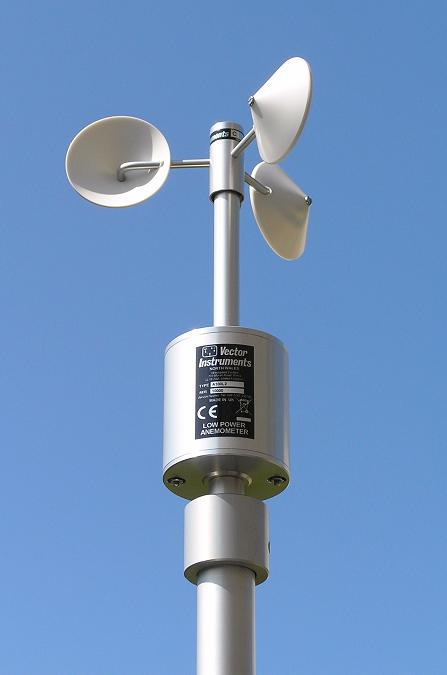 Vector Instruments (Windspeed Ltd.) Anemometer: A100L2